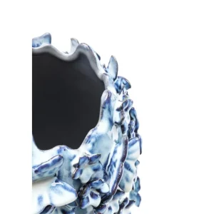 KARE Design Vaso Butterflies Azul 35cm Hot