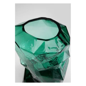 KARE Design Vaso de rosto verde Prisma 30cm Best