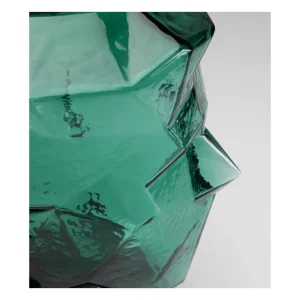 KARE Design Vaso de rosto verde Prisma 30cm Best