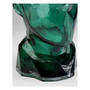 KARE Design Vaso de rosto verde Prisma 30cm Best