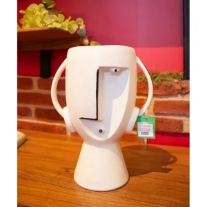 KARE Design Vaso Face Pot 30cm Clearance