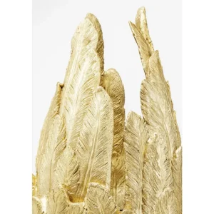 KARE Design Vaso Feathers Dourado 91cm Fashion