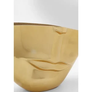 KARE Design Vaso Half Face Dourado 46cm New