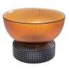 KARE Design Vaso Marvelous Duo Amber Cinza 22cm Sale
