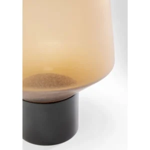 KARE Design Vaso Noble Ring Amber Matt 26cm Outlet