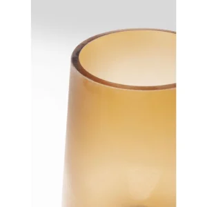 KARE Design Vaso Noble Ring Amber Matt 26cm Outlet
