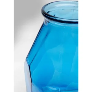 KARE Design Vaso Origami azul 35 cm Fashion
